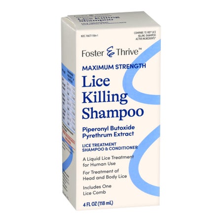 Lice Shampoo Foster & Thrive® 4 oz. Bottle Scented