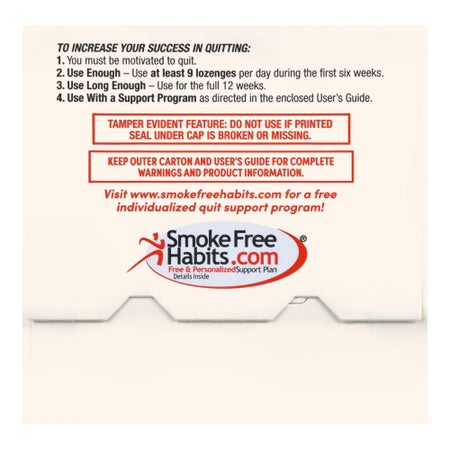 Stop Smoking Aid Foster & Thrive™ 4 mg Strength Lozenge