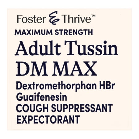 Cold and Cough Relief Foster & Thrive™ 20 mg; 400 mg / 20 mL Strength Liquid 4 oz.