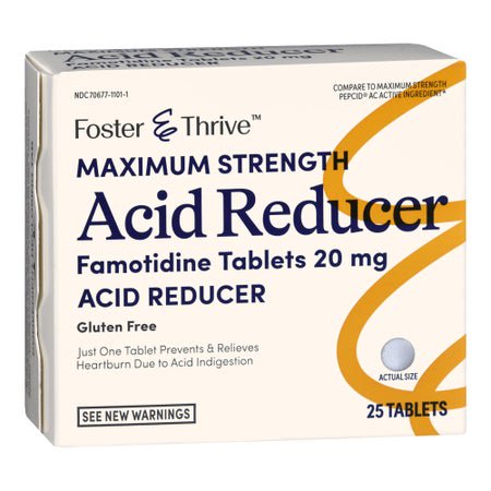 Antacid Foster & Thrive™ 20 mg Strength Tablet 25 per Box