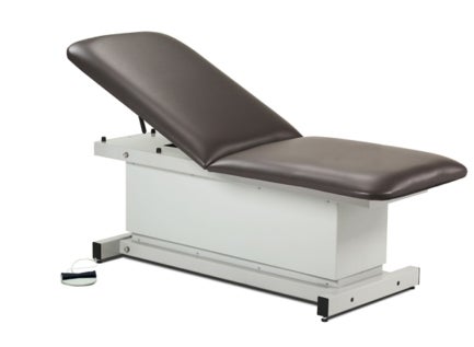 Hi-Lo Shrouded Exam Table Model 81299 Electric Foot Control 30 W X 72 L Inch Adjustable Backrest 600 lbs. Weight Capacity