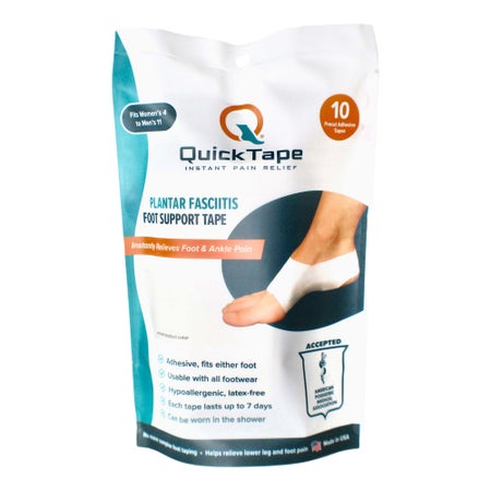 Foot Support Strap QuickTape® Standard Adhesive Tabs Foot
