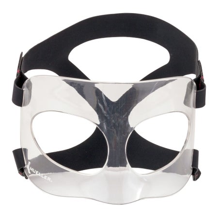 Face Guard Mueller® One Size Fits Most Half Length Reusable NonSterile