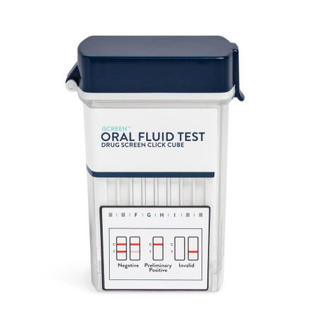 Drugs of Abuse Test Kit iScreen™ AMP50, BAR50, BUP5, BZO10, COC20, mAMP/MET50, MDMA50, MTD30, OPI40, OXY20, THC40 25 Tests For Employment / Insurance Use