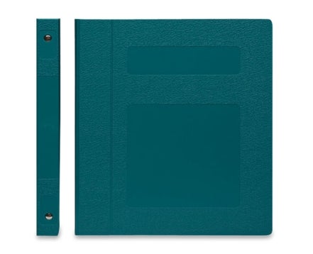 Binder First Health Products 3 Ring Teal 250 Sheets Side Opening