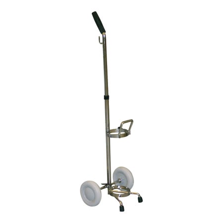 Oxygen Cylinder Cart Economy Size D / E Aluminum