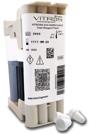 Immunoassay Reagent Vitros® Anti-SARS-CoV-2 Total CLIA Non-Waived For Vitros ECi / ECiQ / Vitros 3600 / 5600 / XT7600 100 Tests