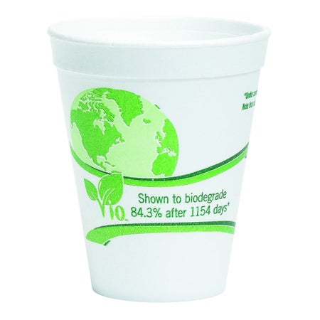 Drinking Cup WinCup® 10 oz. Styrofoam White Disposable