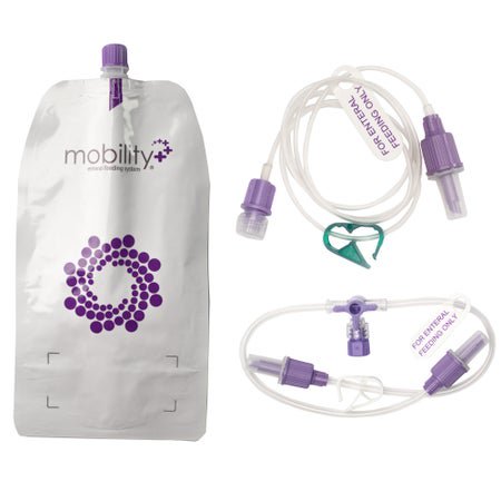 Enternal Feeding Pump with Giving Set Mobility+ 500 mL NonSterile