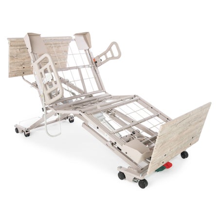 Electric Bed Zenith 9200 Series Long Term Care 80 to 84 Inch Length Adjustable Deck 3 Functions 7 to 30 Inch Height Range