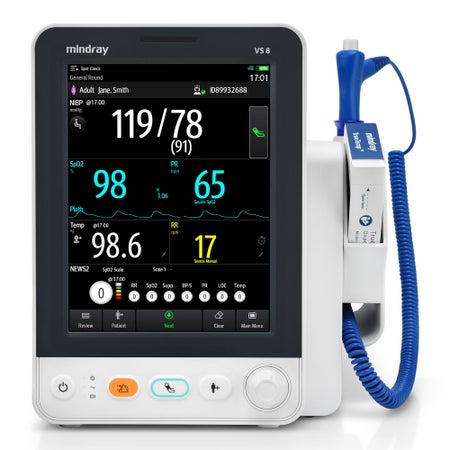 Vital Signs Monitor Mindray VS8 Monitoring / Spot check AC Power