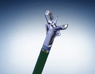Biopsy Forceps Olympus® 115 cm Length OR / Surgical Grade Stainless Steel Sterile Straight Fenestrated Oval Cup Tips with Needle