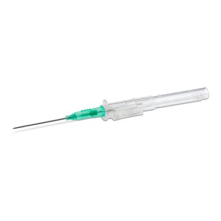 Peripheral IV Catheter Prevent® SLS 18 Gauge 1-1/4 Inch Polyurethane Straight Hub Blood Control Sliding Safety