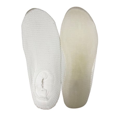 Shower Slippers Unisex Adult X-Large Hard Sole Single Patient Use White