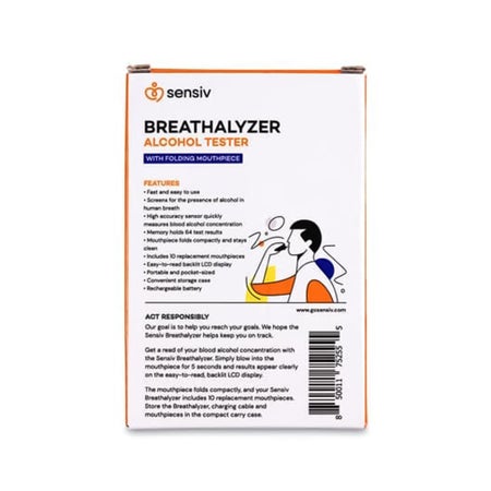 Breath Analyzer Sensiv Non-Regulated