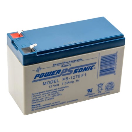 Sealed Lead Acid Battery Pack Power-Sonic® 12 Volt Reusable 1 per Pack