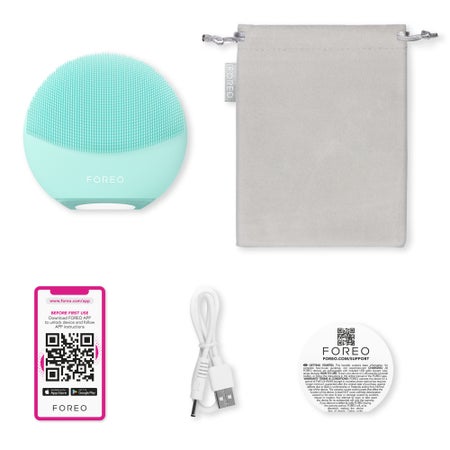 Dual Sided Facial Cleansing Brush and Massage Device LUNA™ 4 mini