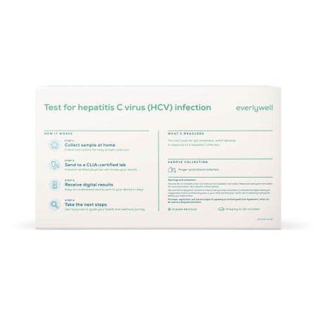 Blood Collection and Transport Kit Everlywell Biohazard Bag Sterile