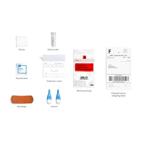 Specimen Collection and Transport Kit Everlywell Collection Bag / Collection Tube Sterile