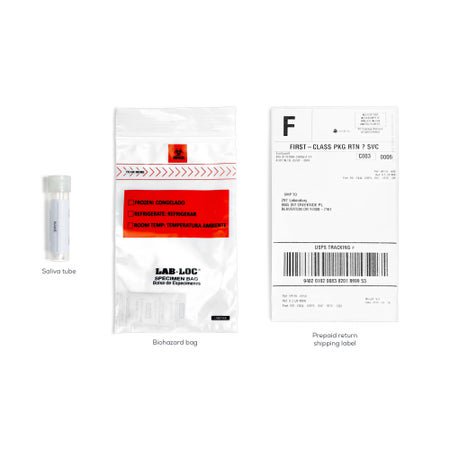 Specimen Collection and Transport Kit Everlywell Collection Tube NonSterile