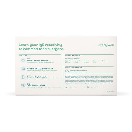 Blood Collection and Transport Kit Everlywell Collection Card Sterile