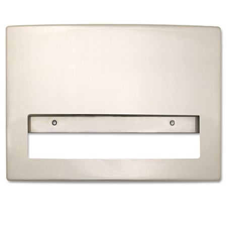 Toilet Paper Dispenser Bobrick Silver Stainless Steel Manual Pull 250 Single or Half-Fold Covers Wall Mount