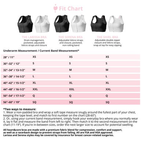 Post-Surgical Bra Shirl 50 to 54 Inch Chest 5X-Large White Front Zipper / Snap Closure Racerback