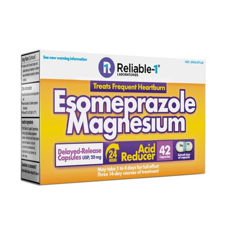 Antacid RELIABLE-1® 20 mg Strength Capsule 42 per Bottle