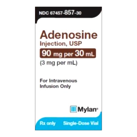 Adenosine, Preservative Free 3 mg / mL Injection 30 mL