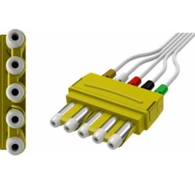 ECG Cable Solventum 5 Lead Disposable Leadwire For Monitoring Systems