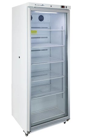 Upright Refrigerator K2 Scientific Laboratory Use 20 cu.ft. 1 Swing Glass Door Manual Defrost