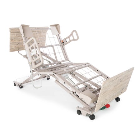 Electric Bed Zenith 9200 Long Term Care 88 Inch Length Adjustable Deck 5 Functions 7 to 30 Inch Height Range