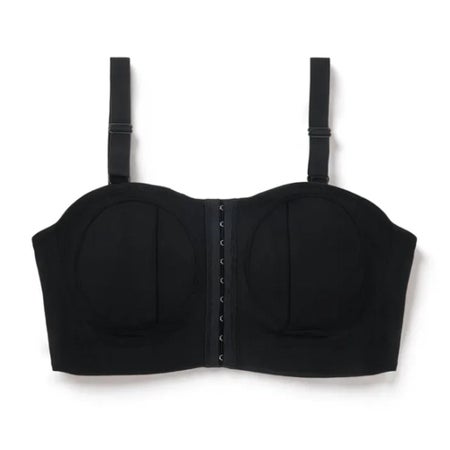 Hands-Free Pumping / Nursing Bra Zomee 2 in 1 32 to 34 Inch Chest Small Black Front Hook and Eye Closure Adjustable Strap