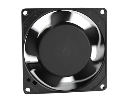 Sterilizer Fan Axial Flow, 115VAC, 50/60Hz, Aluminum, Black Finish For Midmark Autoclaves