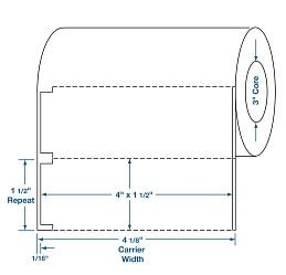 Blank Label Medline White