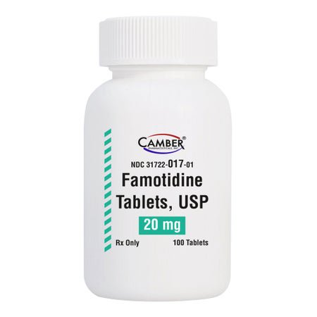 Famotidine 20 mg Tablet 100 Tablets
