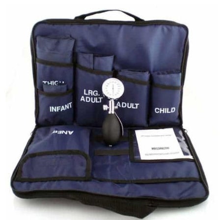 Reusable Blood Pressure Cuff Kit Medsource Multiple Arm Nylon Cuff Multiple Cuff Sizes