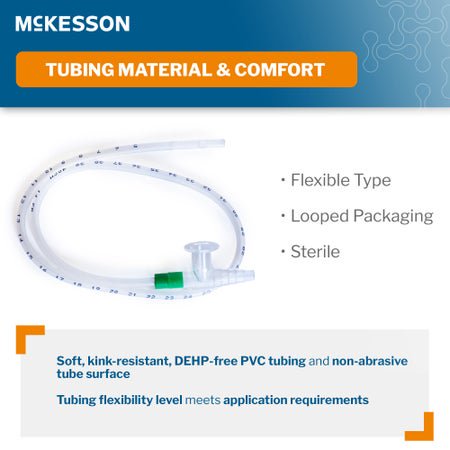 Suction Catheter Tray McKesson 14 Fr. DeLee Tip Chimney Control Vent