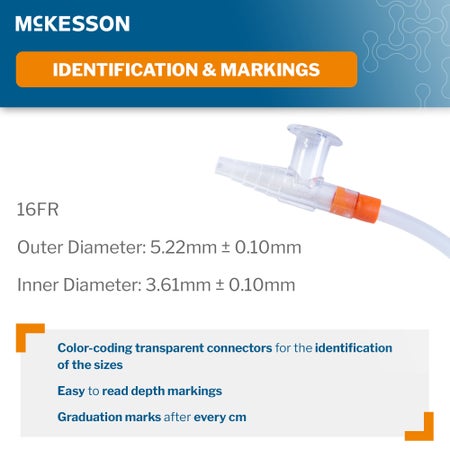 Suction Catheter Tray McKesson 16 Fr. DeLee Tip Chimney Control Vent