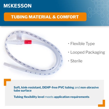 Suction Catheter Tray McKesson 18 Fr. DeLee Tip Chimney Control Vent
