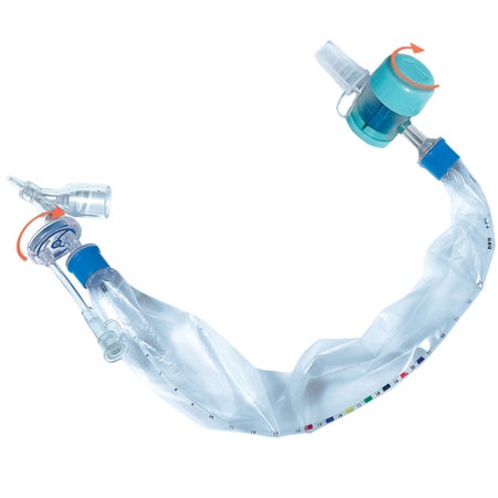 Pediatric Closed Suction System DAR™ Endotracheal Type Y-Adapter Style 8 Fr. Sterile