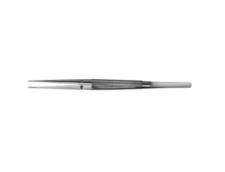 Tying Forceps Jarit® Rhoton 7 Inch Length OR / Surgical Grade German Stainless Steel NonSterile NonLocking Thumb Handle Straight Serrated Tips