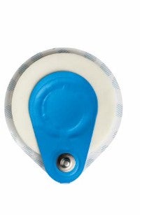ECG Stress Electrode BlueSensor R Offset Snap Connector Wet Gel Foam Backing Adult Non-Radiolucent 3 per Pack