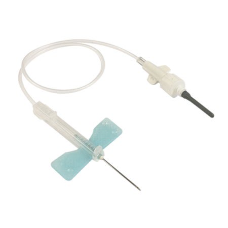 K-Shield® Zen Blood Collection Set 21 Gauge 3/4 Inch Needle Length Safety Needle 12 Inch Tubing Sterile