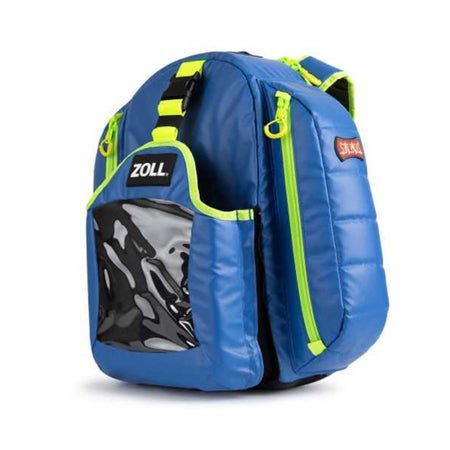 AED Rescue Backpack Zoll Blue Tarpaulin 8 X 18 X 19 Inch