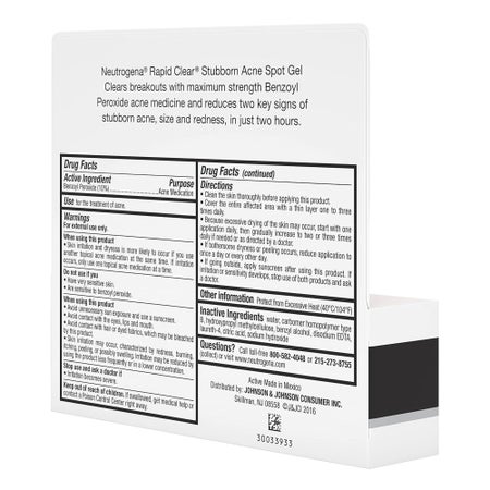 Acne Treatment Neutrogena® Rapid Clear 1 oz. Gel