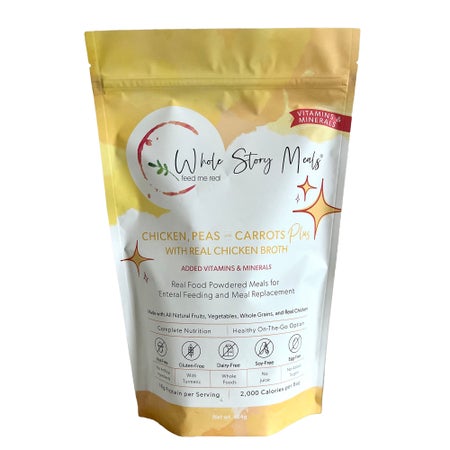Oral Supplement Whole Story Meals Chicken / Peas / Carrots Plus Powder 16 oz. Pouch