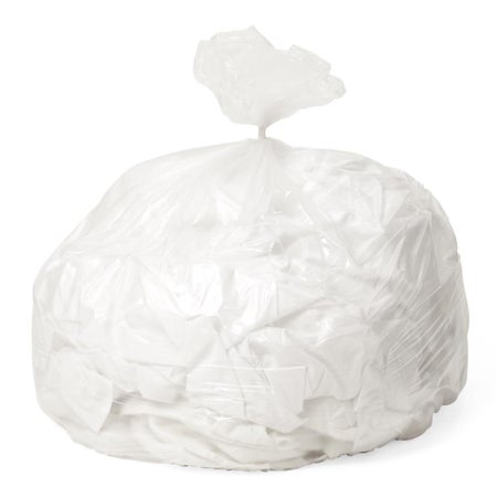 Trash Bag Medline 33 gal. 12 Mic. 33 X 40 Inch Clear Continuous Roll