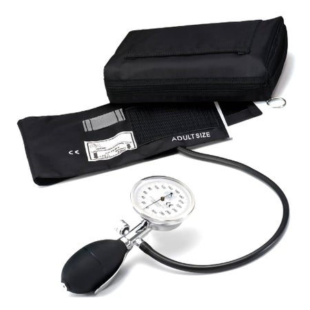 Aneroid Sphygmomanometer with Cuff Prestige Medical® Adult Cuff Nylon Cuff 25 to 40 cm Palm Aneroid