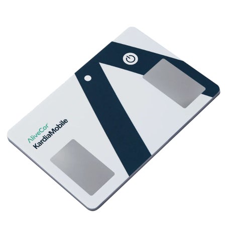 Electrocardiograph KardiaMobile® Card Battery Operated Smart Phone Display Resting